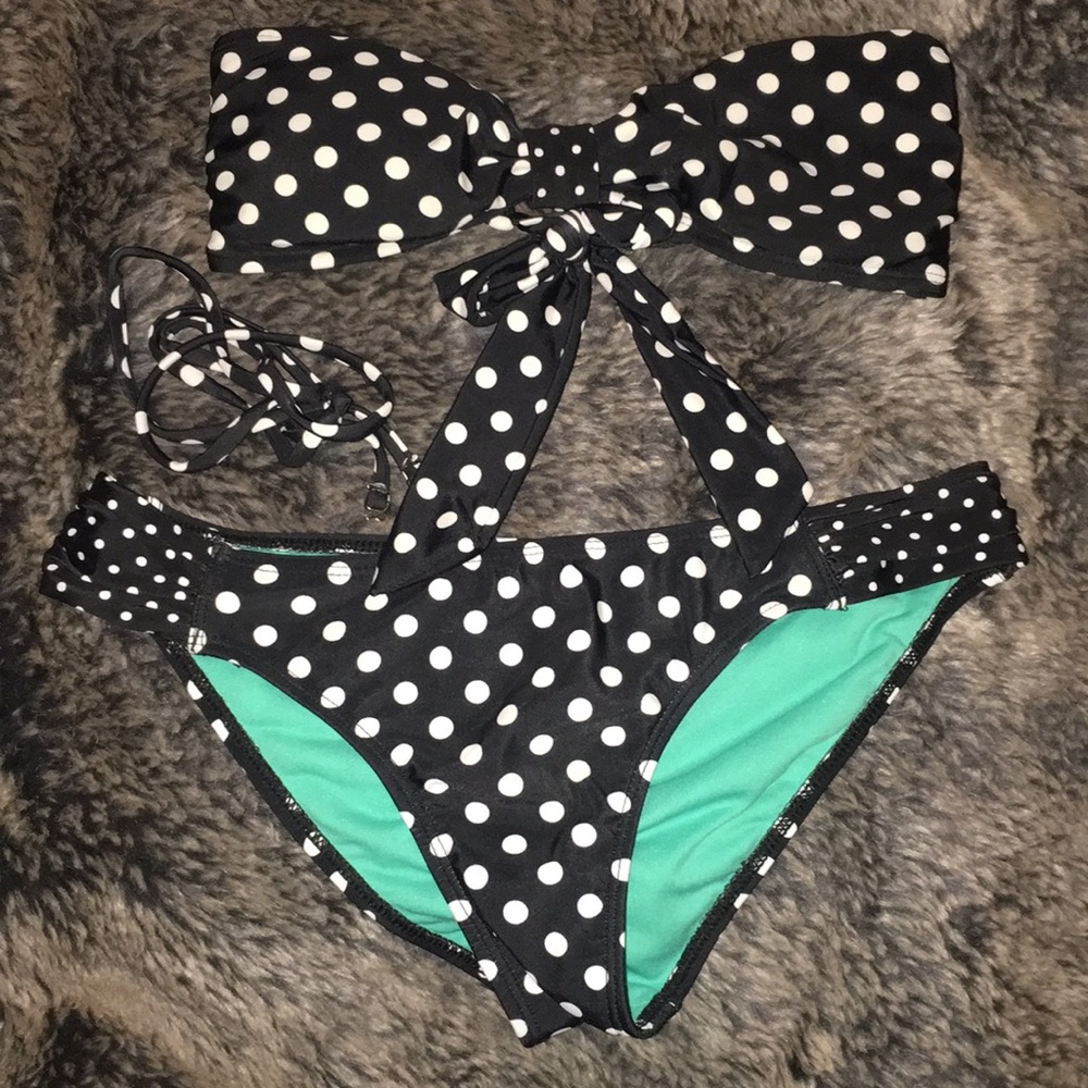 polka dot bikini